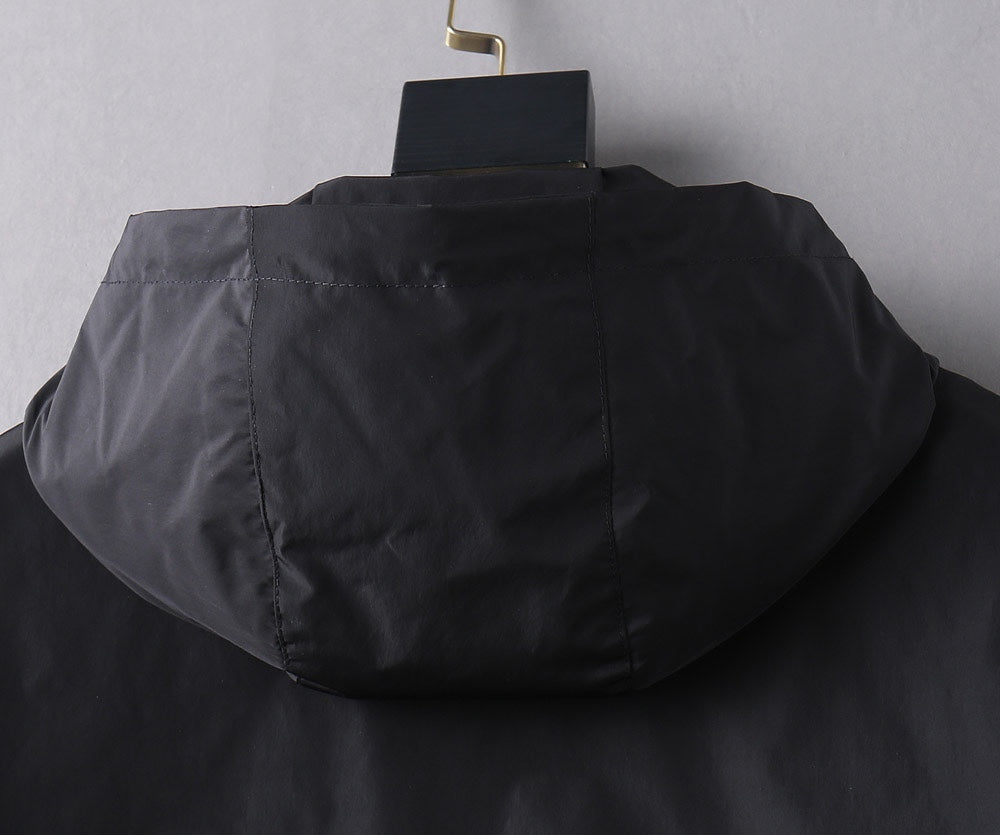 LV BLACK HOODED JACKET 239041