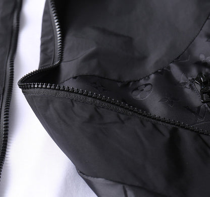 LV BLACK HOODED JACKET 239041