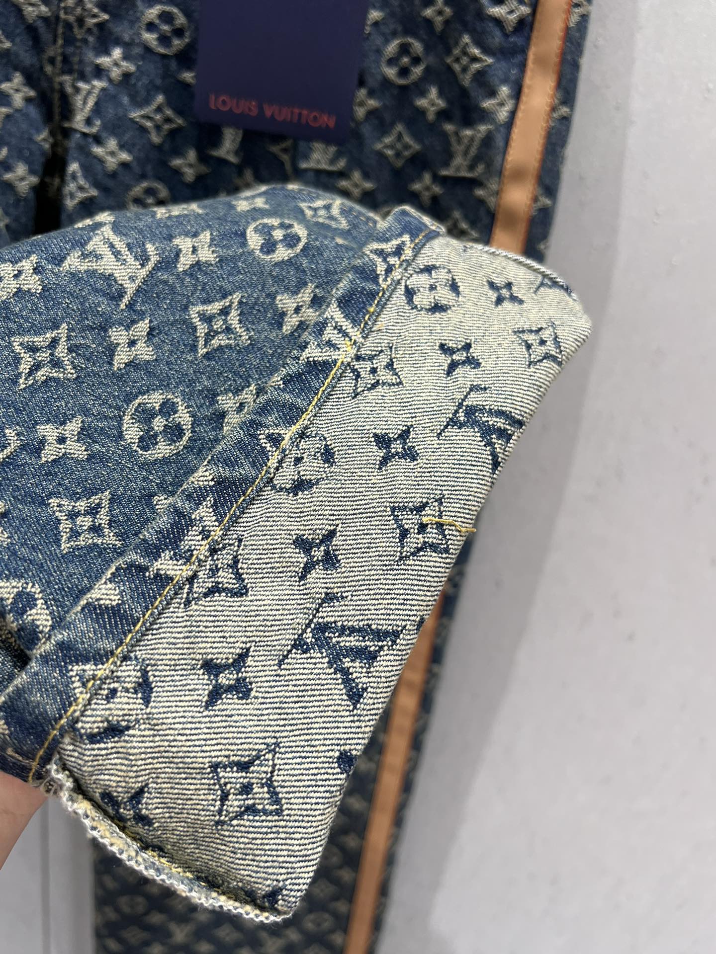 LV Jean Denim Blue Cotton 206952