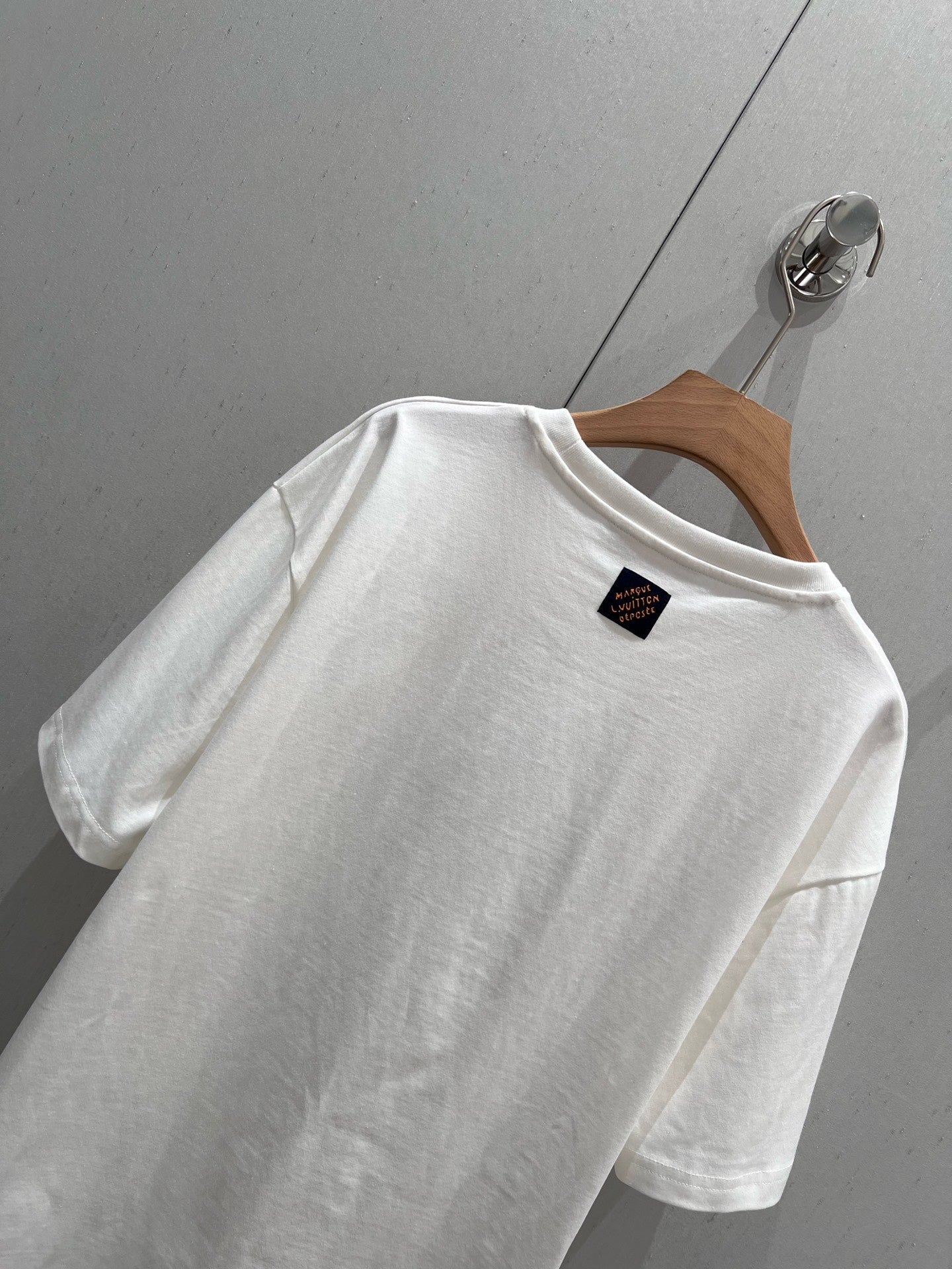 LV 25 T-shirt White Mix Blue Cotton 210315