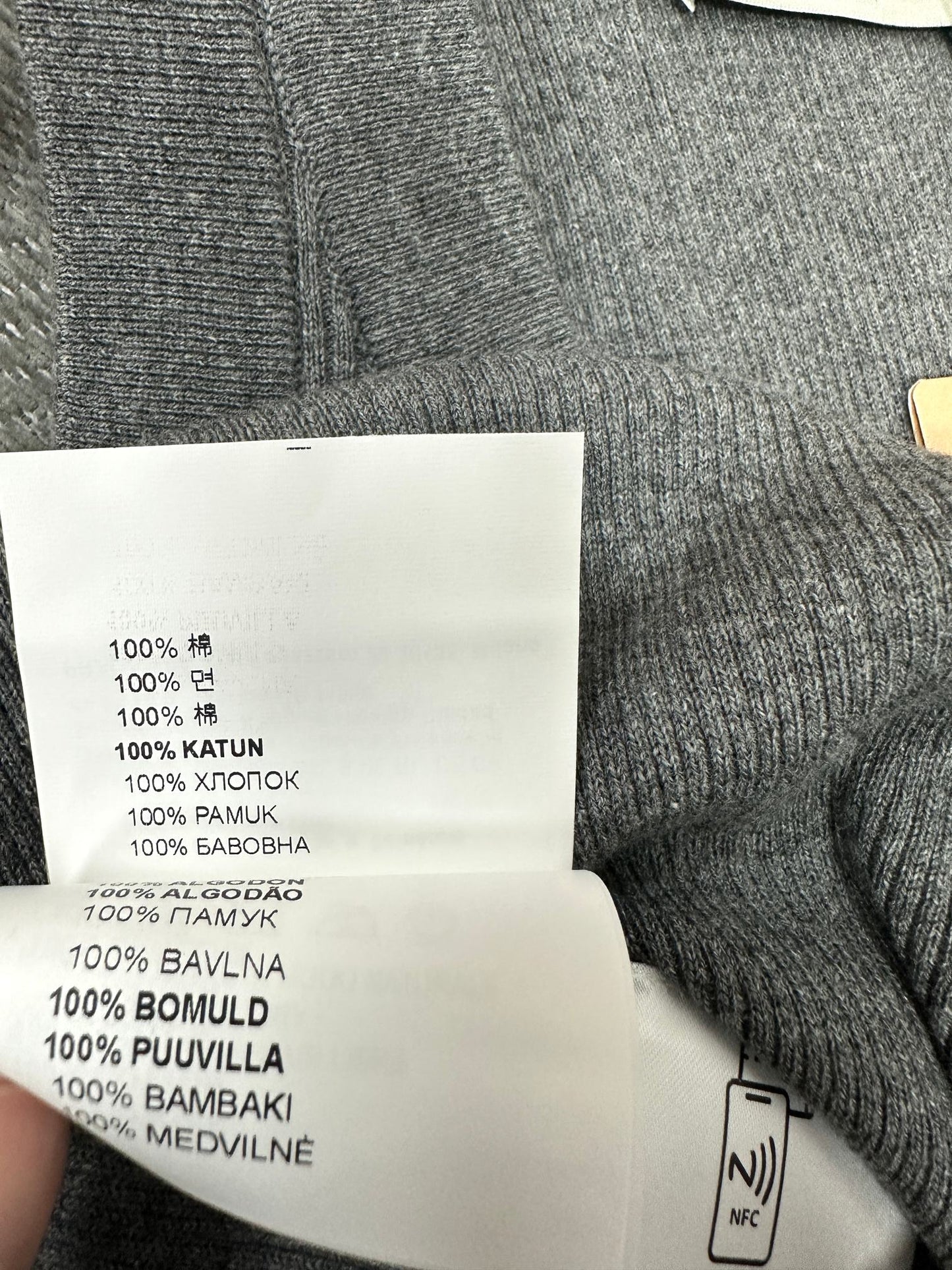 Miu Short Vest Grey Wool 345303