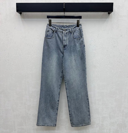 Chanel 2026 Jeans With Silver Buckle