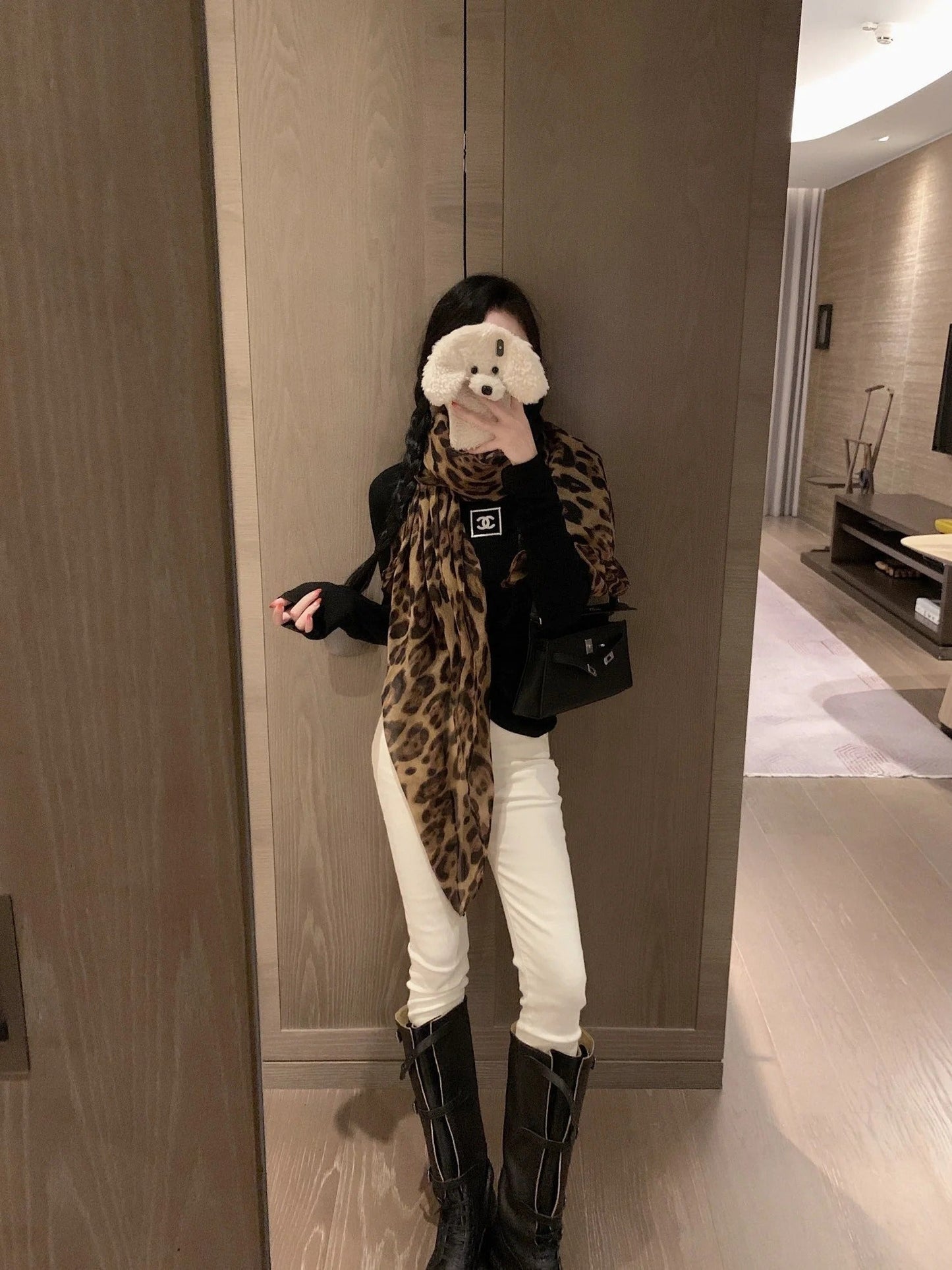 CHANEL 25S LONG SLEEVE T SHIRT STYLE 105