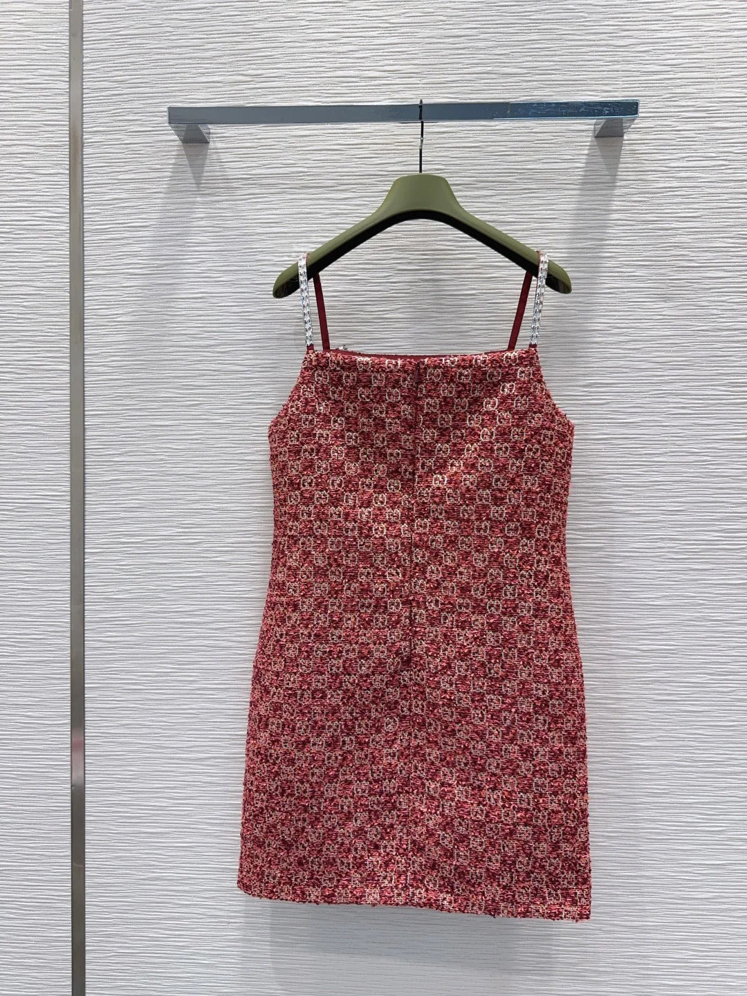 Gucci 2026 Slip Dress Red Polyester 133165