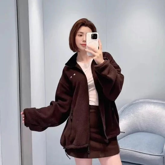 MIUMIU FLEECE JACKET STYLE 43