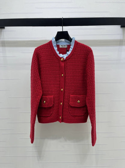Miumiu 2026 Knit Cardigan Wool Cashmere
