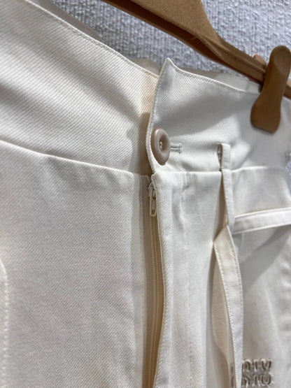 MIUMIU DRAWSTRING TROUSERS STYLE 6