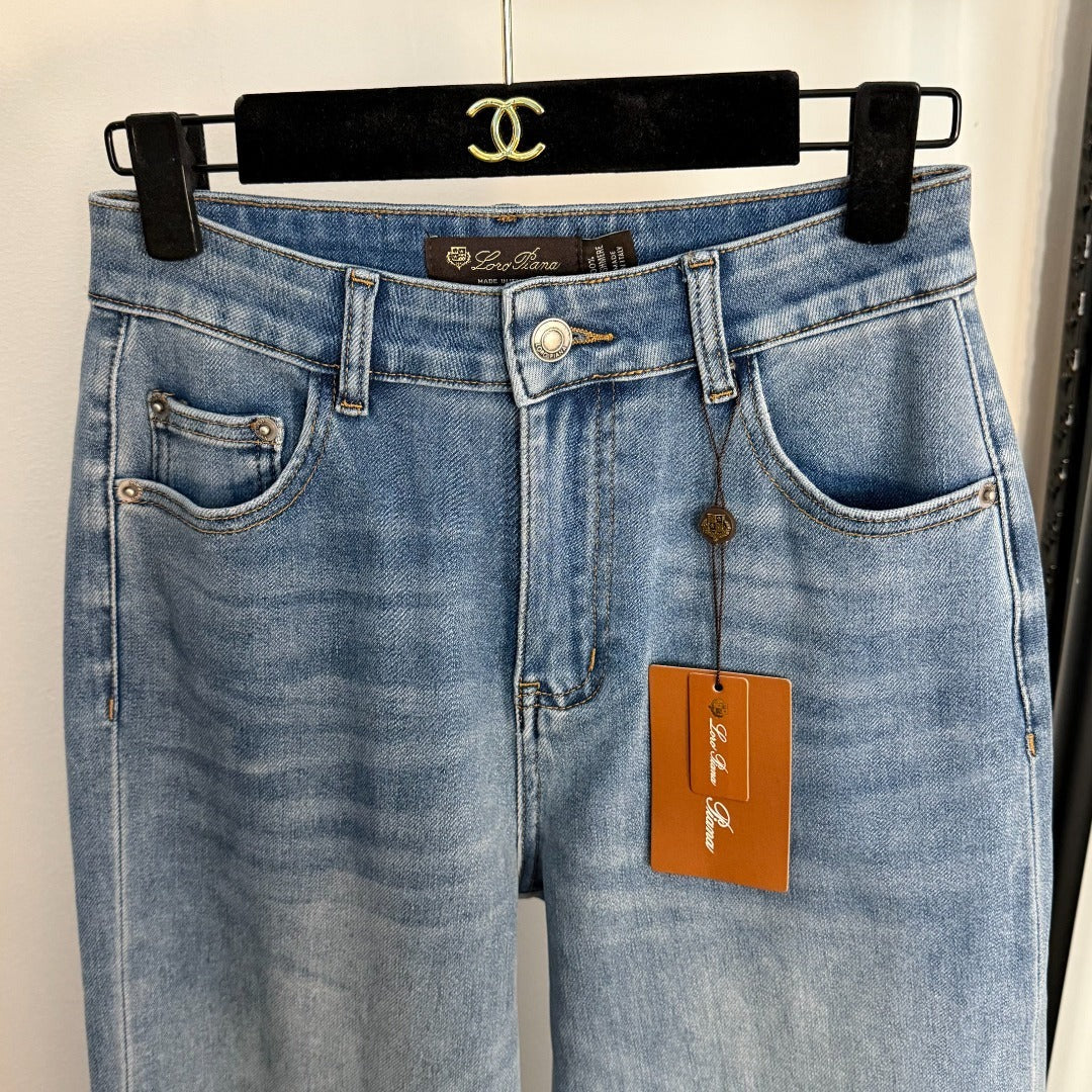 LP HIGH-WAISTED DENIM PANTS STYLE 15