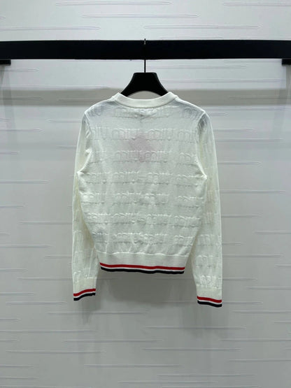 MIUMIU KNITTED SWEATER STYLE 466