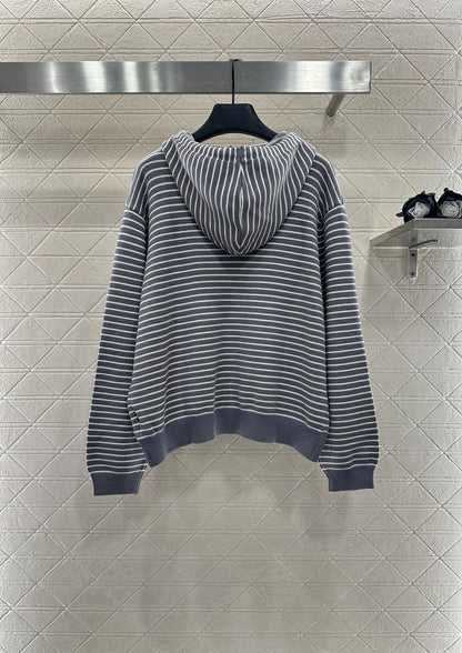 MIUMIU FLEECE HOODED JACKET STYLE 96