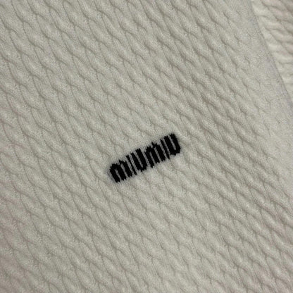 MIUMIU SHORT-SLEEVE KNIT TOP STYLE 421