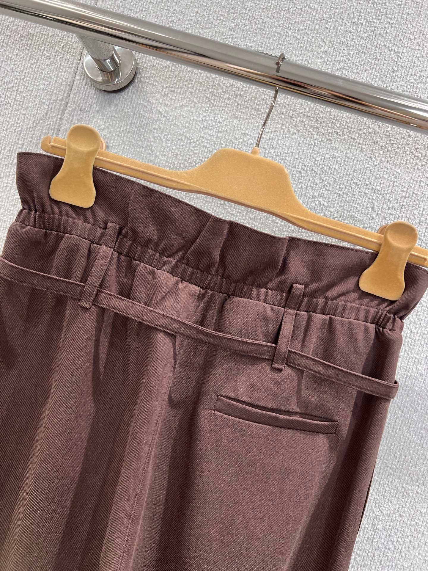 MIUMIU DRAWSTRING TROUSERS STYLE 7