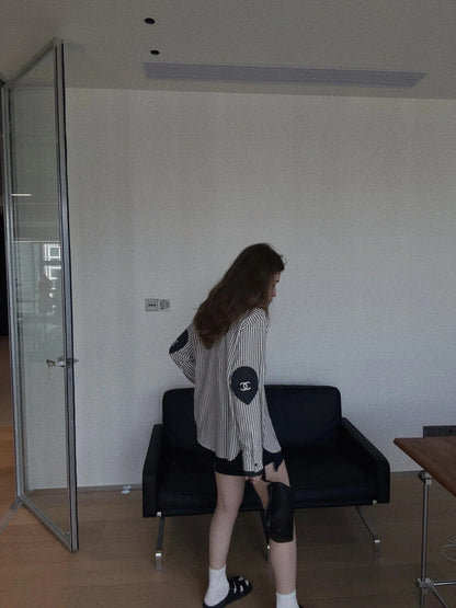 CHANEL 25S STRIPED SHIRT STYLE 103