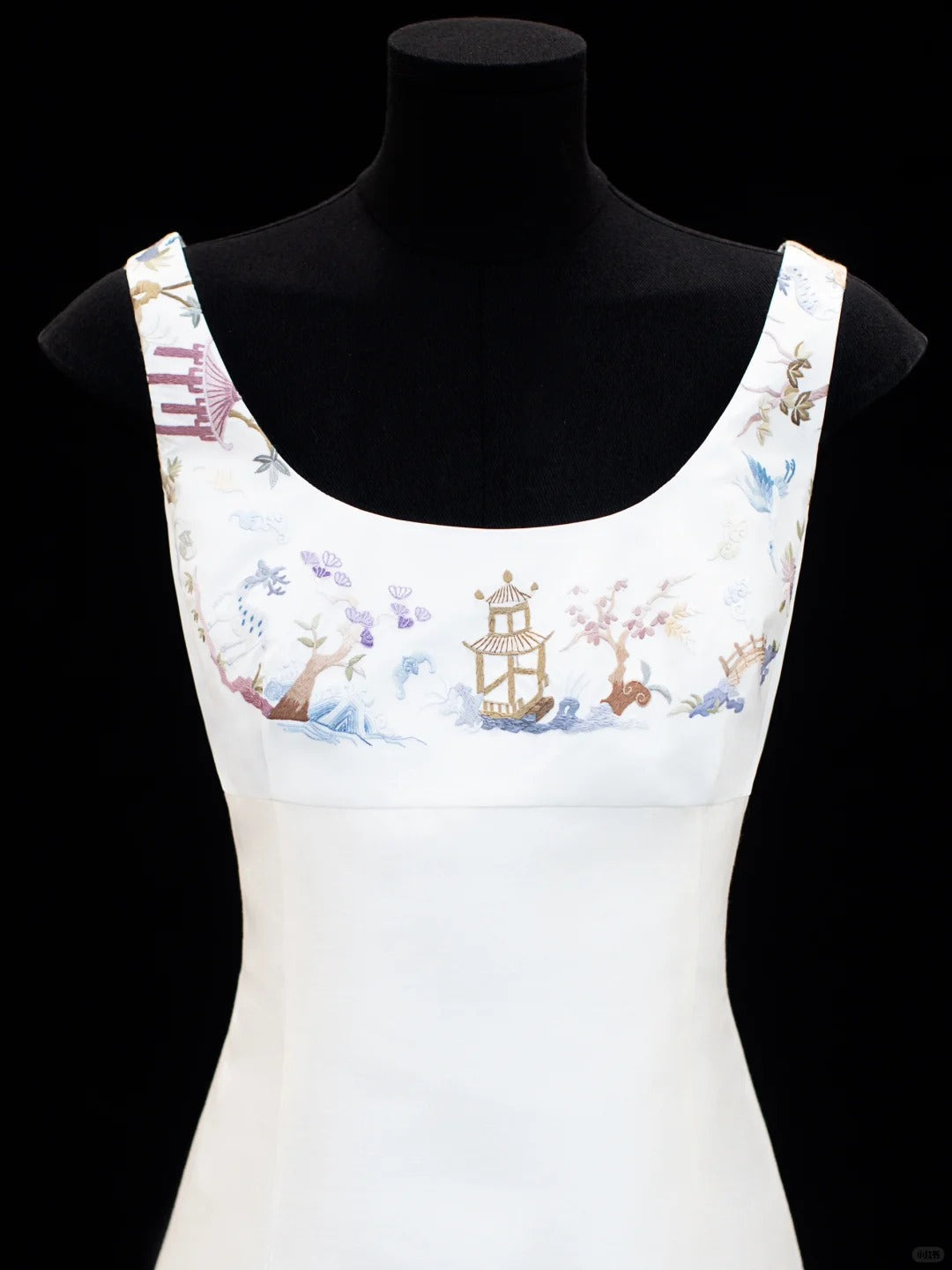formaldressy-White exquisite and elegant fairy girl short satin homecoming dress birthday dress gh5373