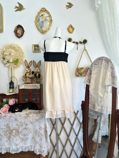formaldressy-Pink bow vintage short chiffon homecoming dress birthday dress gh5220