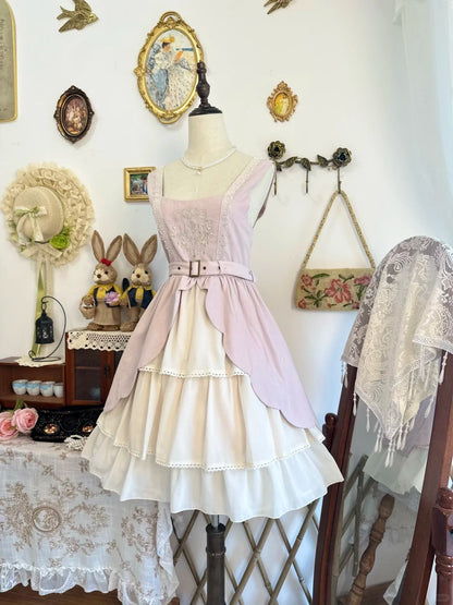 formaldressy-Pink ruffled vintage short chiffon homecoming dress birthday dress gh5208