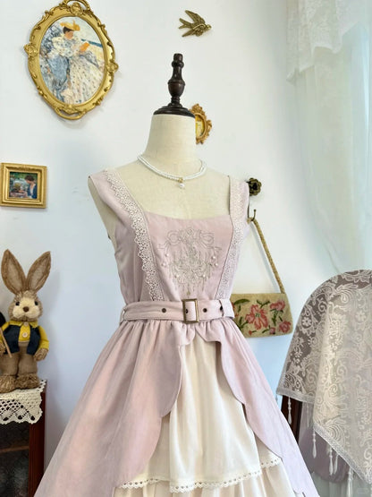 formaldressy-Pink ruffled vintage short chiffon homecoming dress birthday dress gh5208