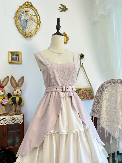 formaldressy-Pink ruffled vintage short chiffon homecoming dress birthday dress gh5208
